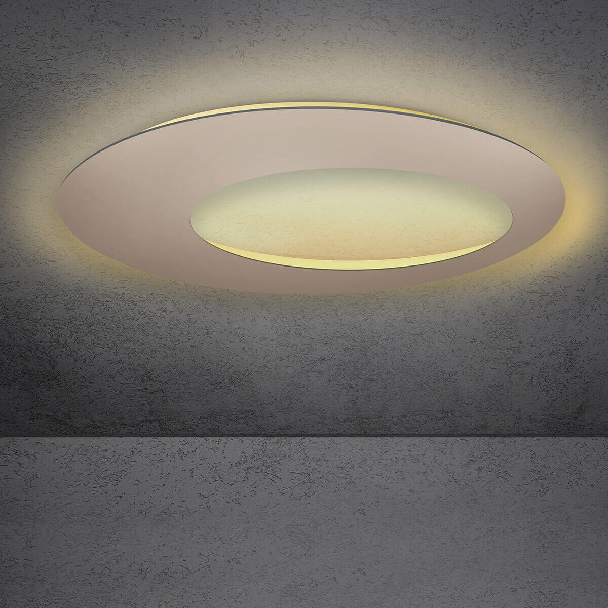 Blade Open LED Wand- / Deckenleuchte, Ø: 95 cm