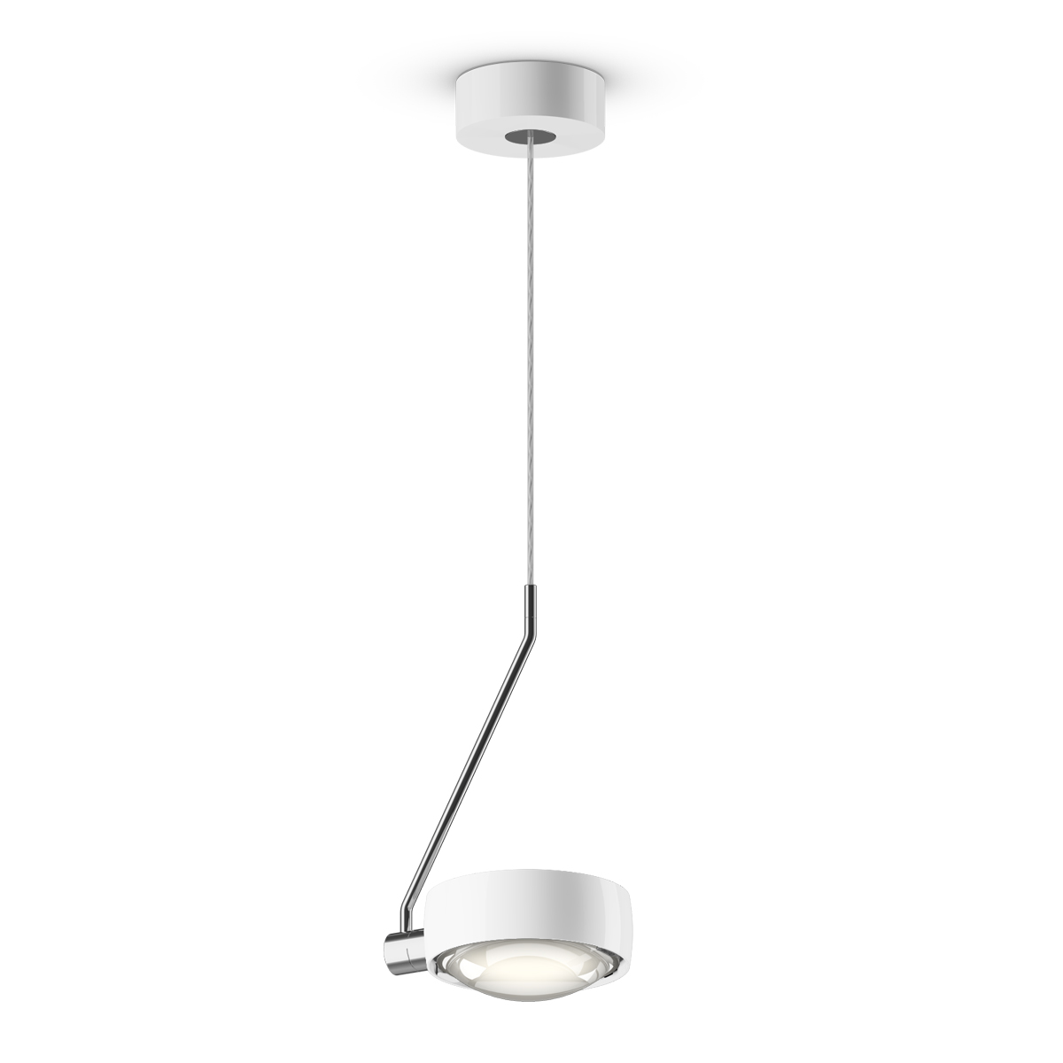 Chrome / white glossy