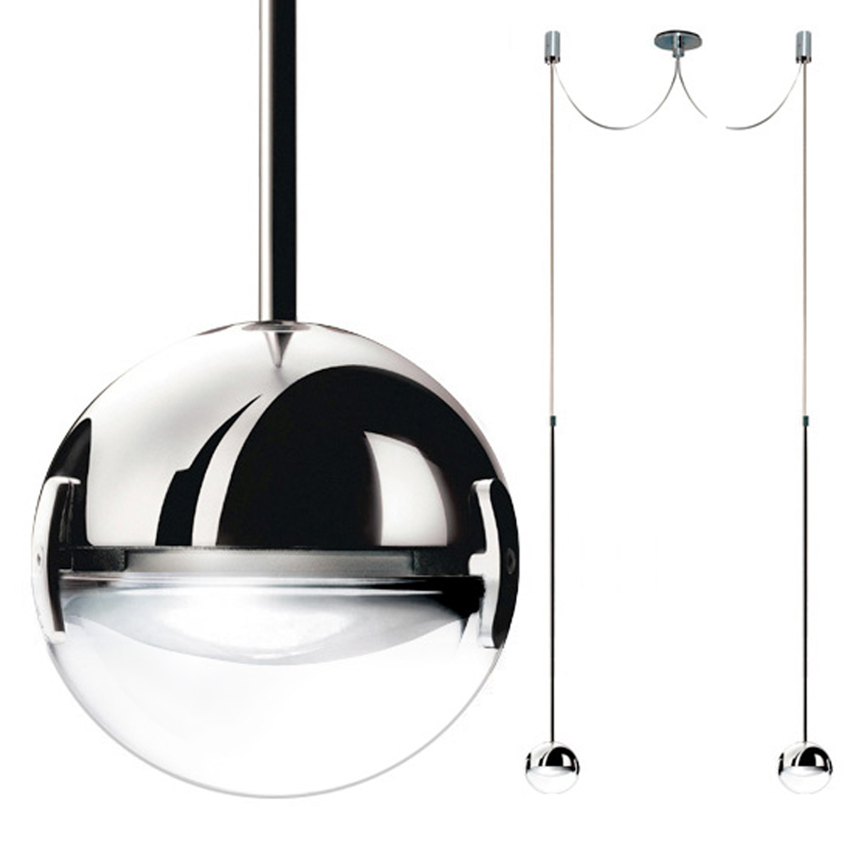 Convivio new LED Sopratavolo Due