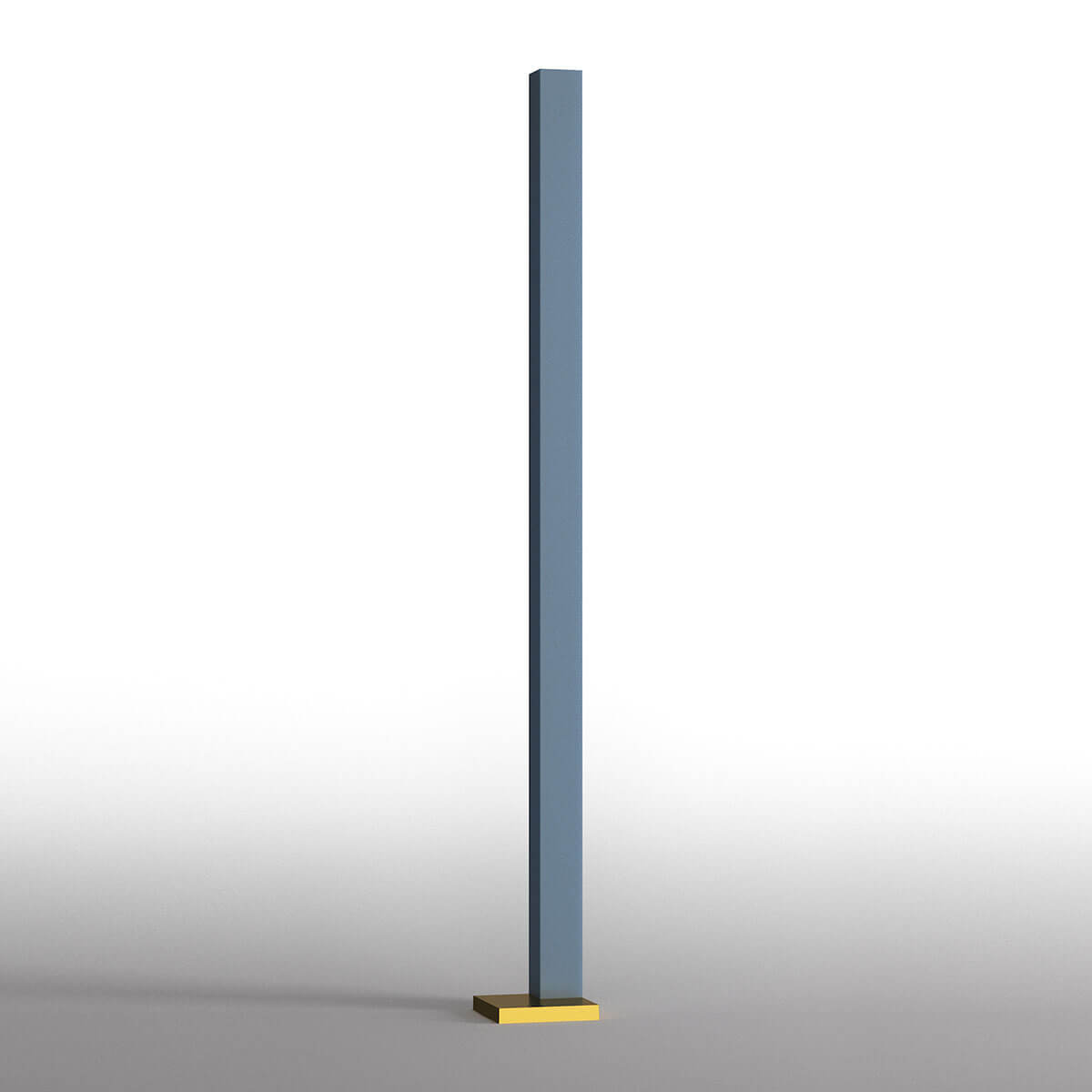 Hellblau - Gold glänzend