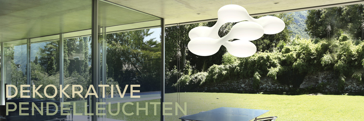 Kategoriebanner dekorative Pendelleuchten Outdoor