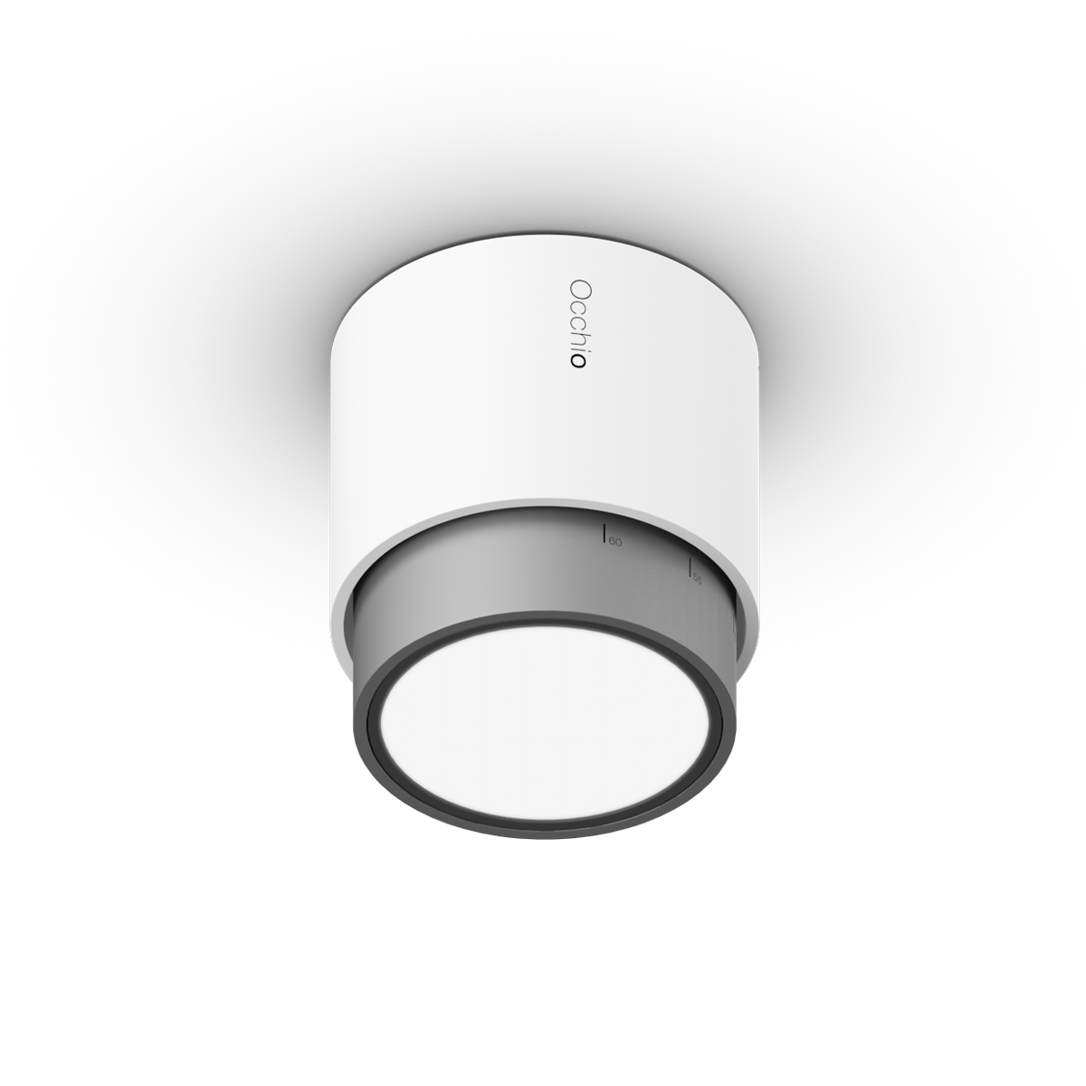 white matt, lens: chrome matt