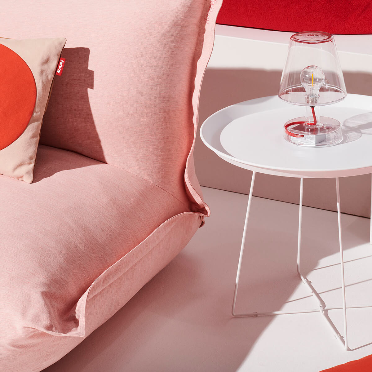 Fatboy Transloetje LED Akkuleuchte, transparent