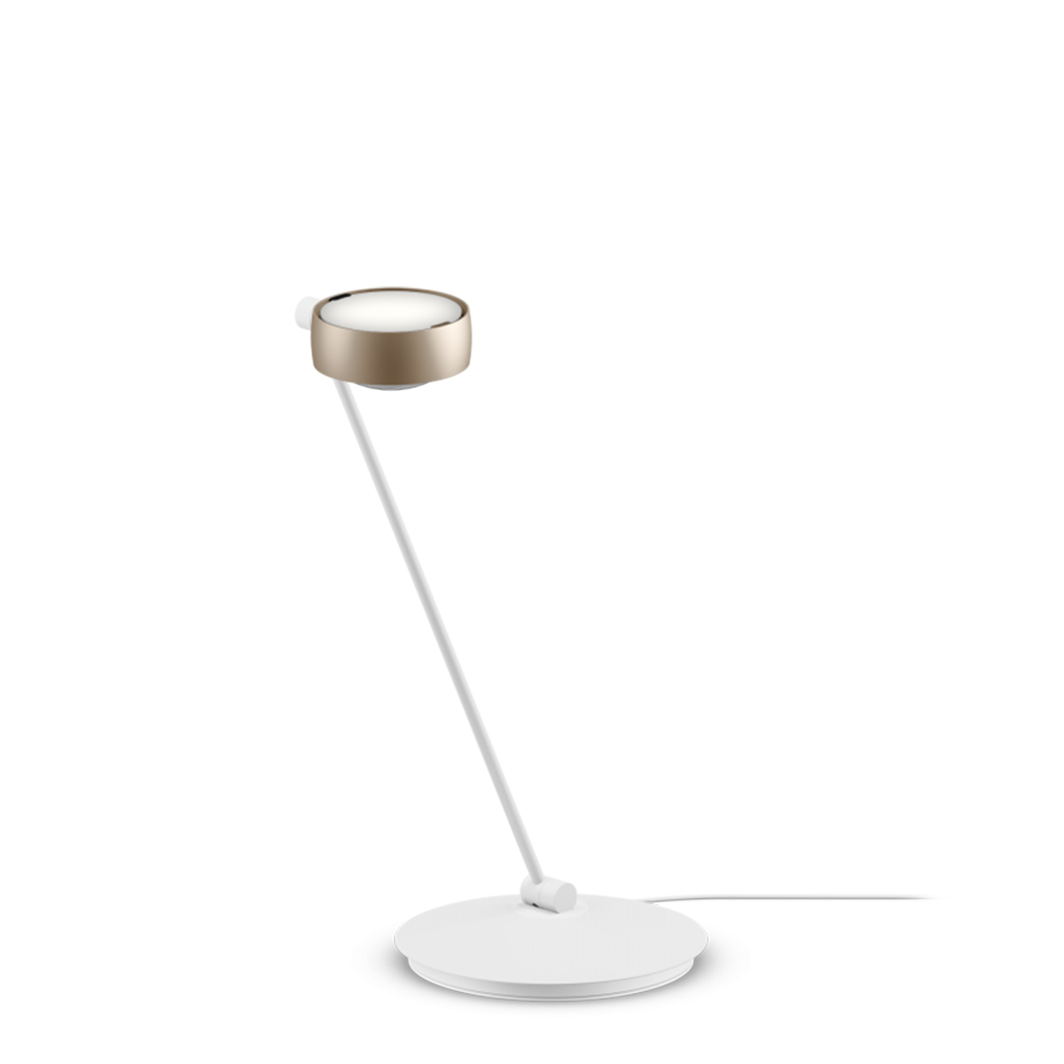 Alignment: right, gold matt / white matt