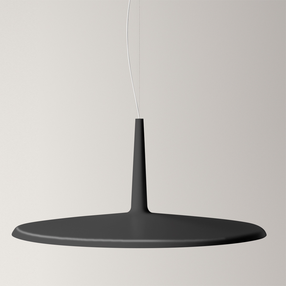 Vibia Skan 0275 LED Pendelleuchte, schwarz matt
