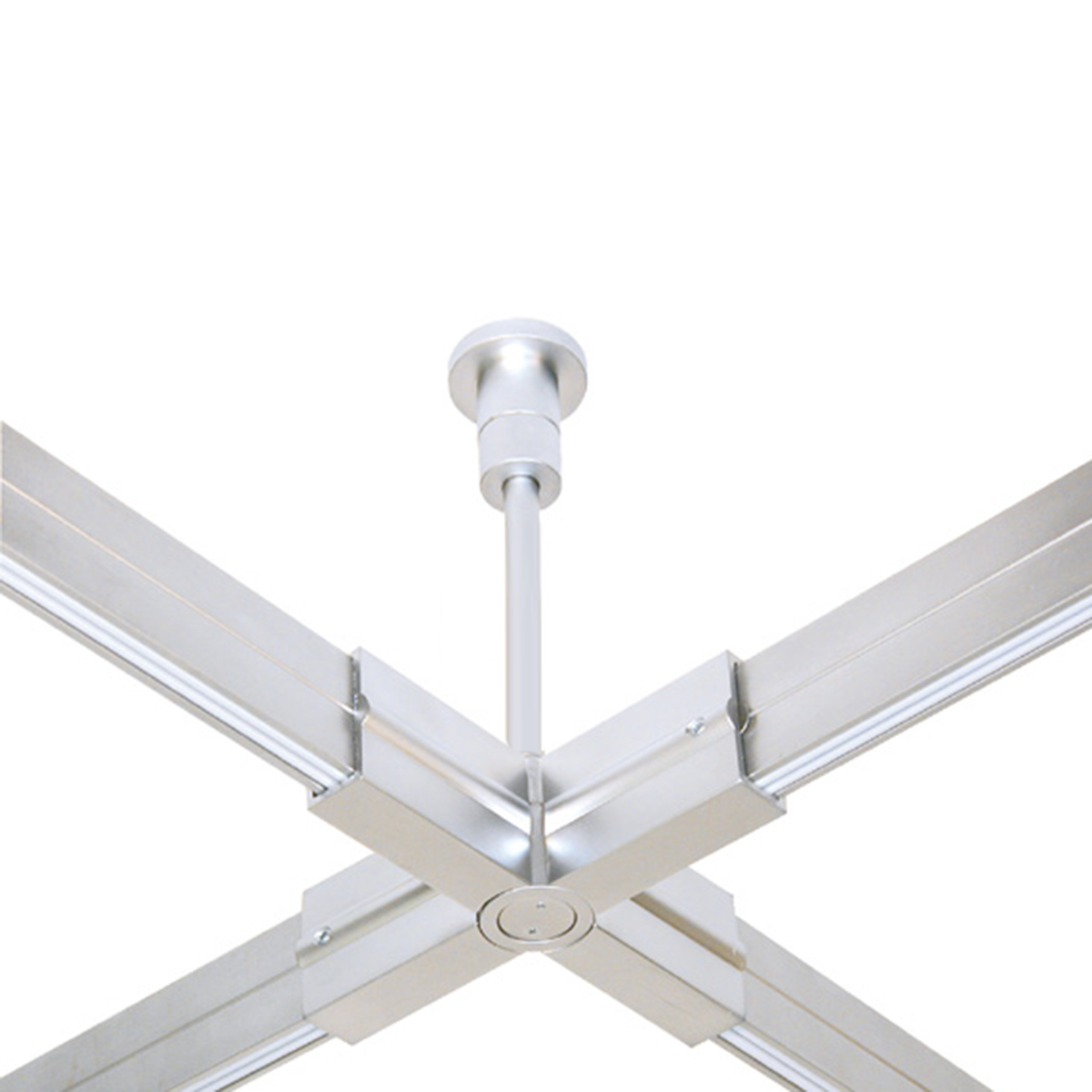 conductive, 10 cm, matt chrome