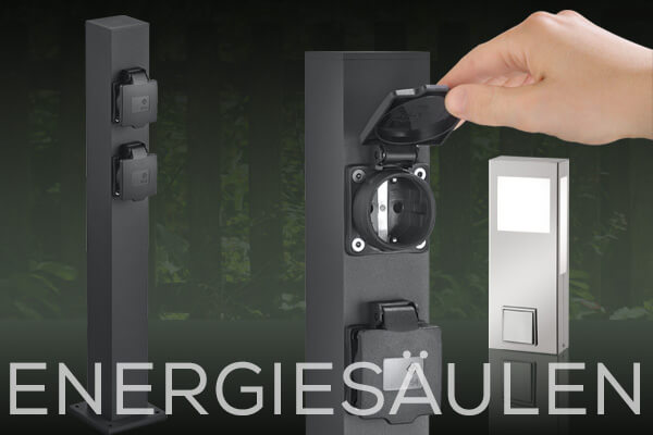 Kategoriebanner Energiesäulen & Zubehör