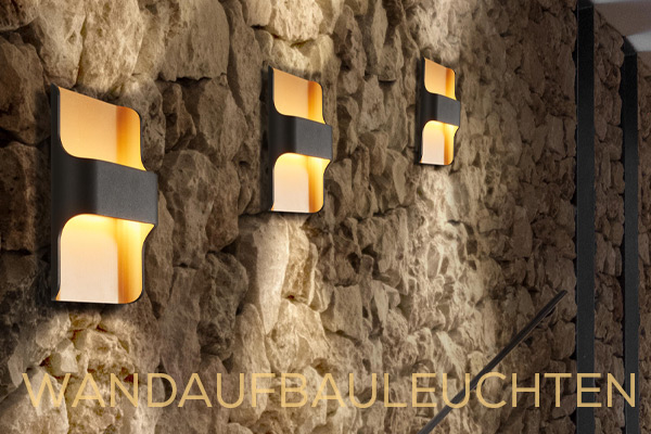 Kategoriebanner Wandaufbauleuchten Outdoor