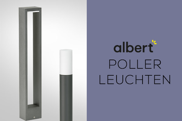 Kategoriebanner Marke Albert  Pollerleuchten