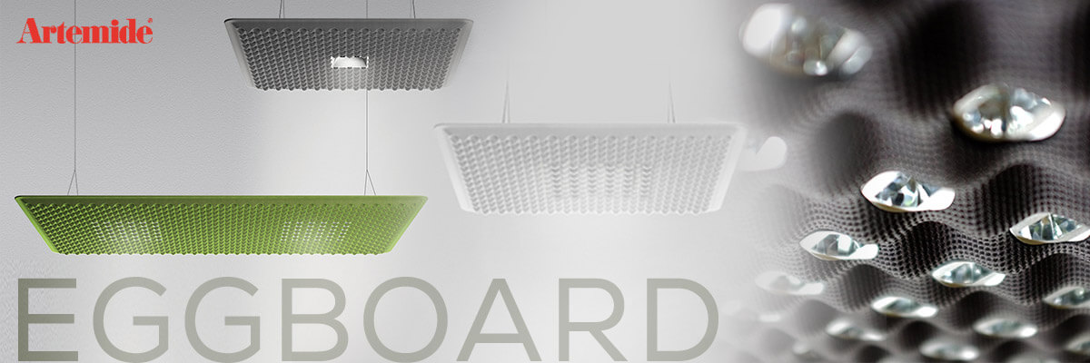 Kategoriebanner Marke Artemide Eggboard