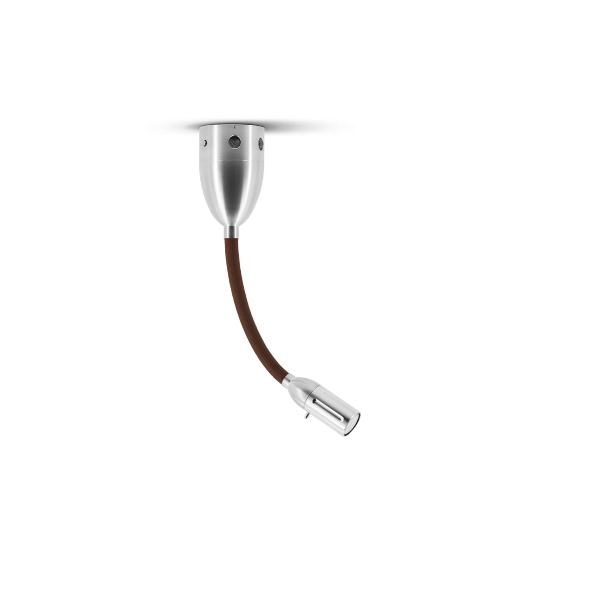 Flex shaft: brown textile