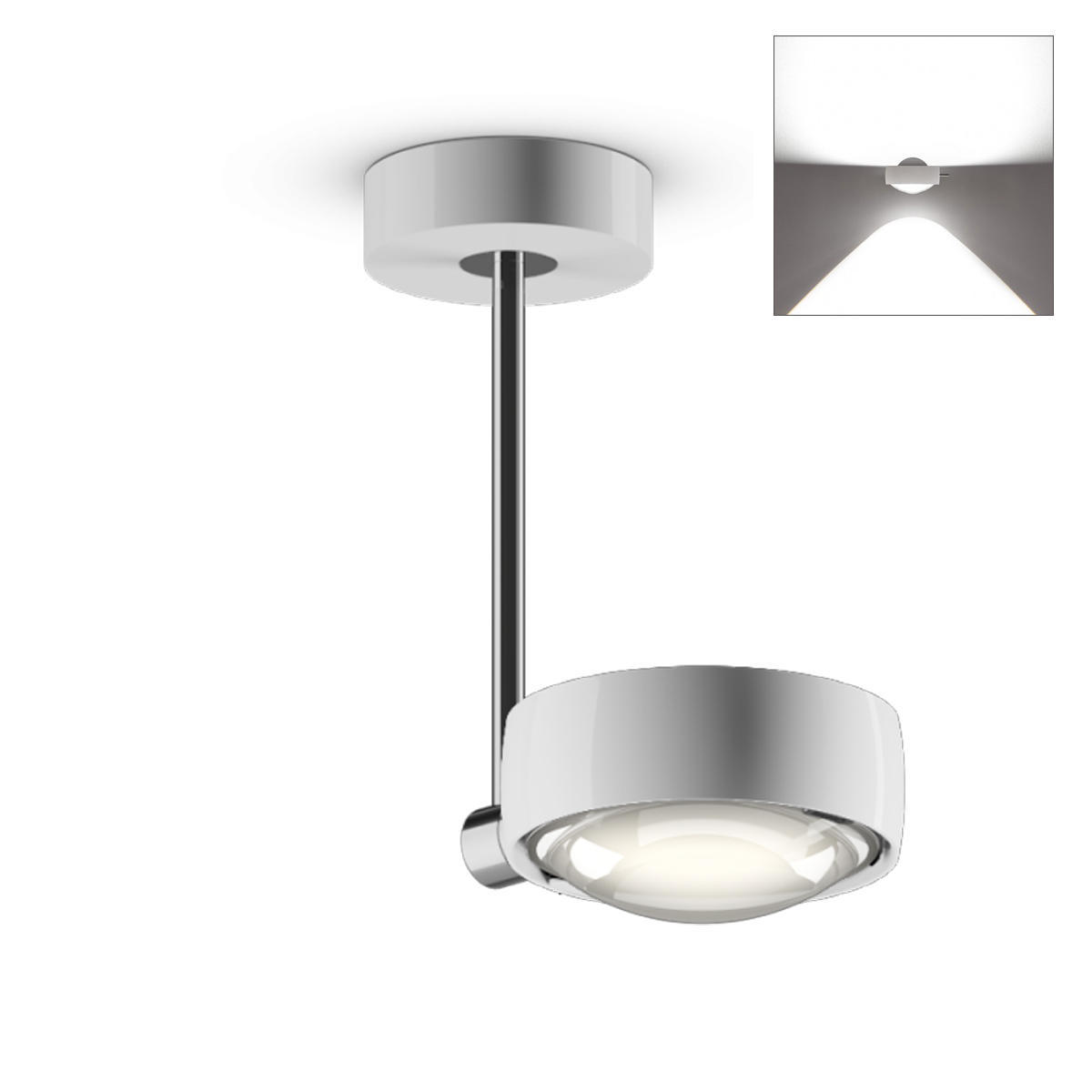 Sento E faro up LED Deckenleuchte, 2700 K, 20 cm