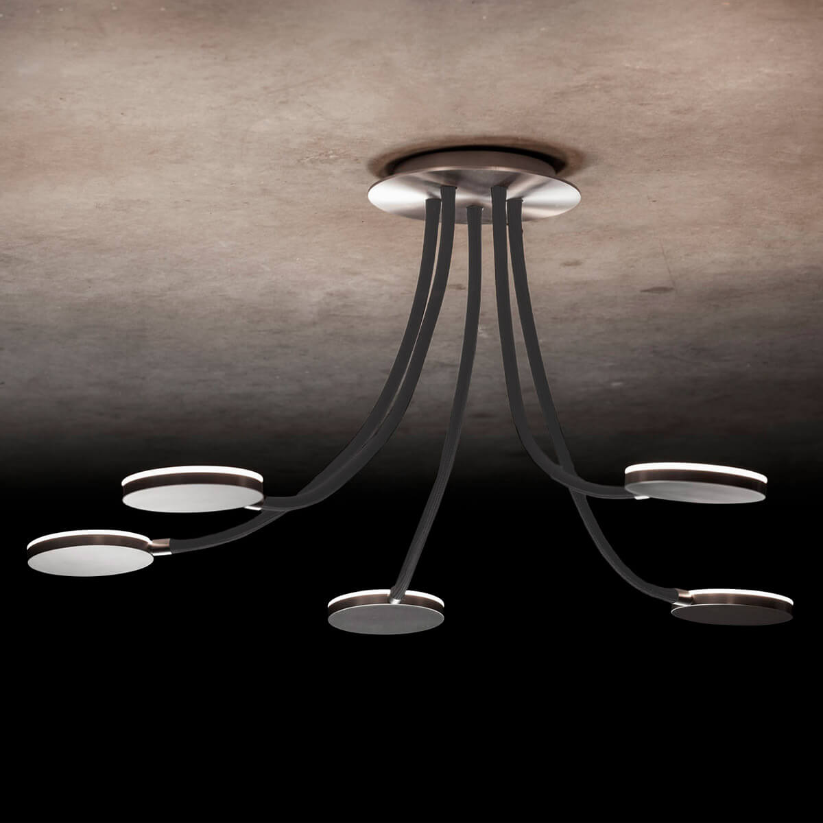 Matt aluminum / grey