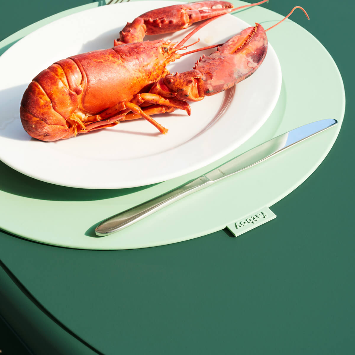 Fatboy Place-we-met Platzset, Mist green (mintgrün)