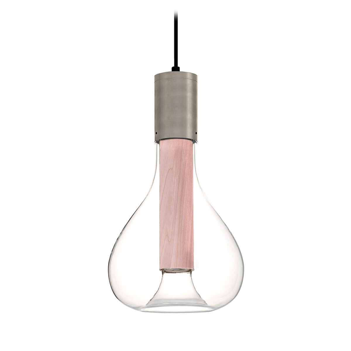 Natural aluminum / light pink