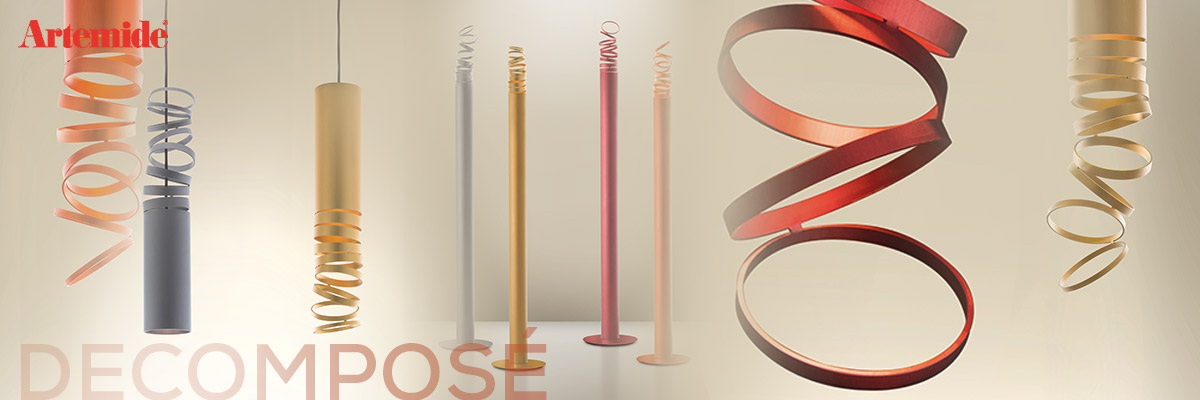 Kategoriebanner Marke Artemide Decompose