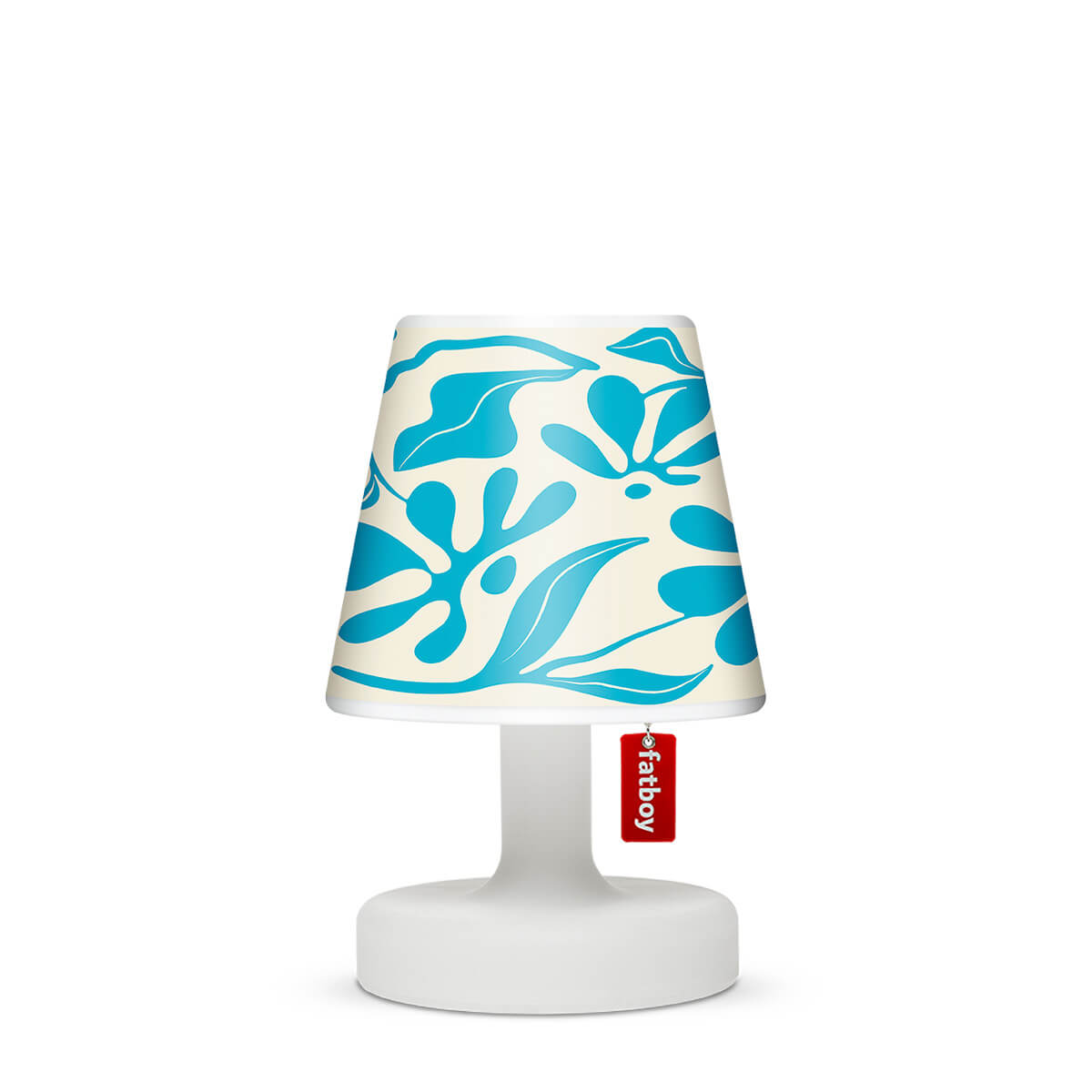 Edison the Petit LED Akkuleuchte mit Cooper Cappie Blue Leaf