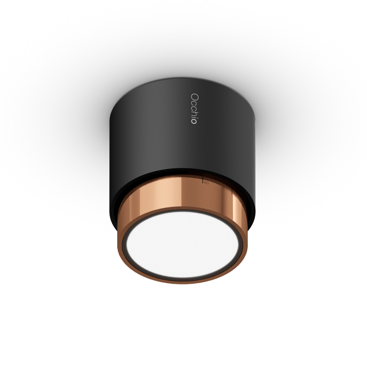 black matt, lens: rose gold