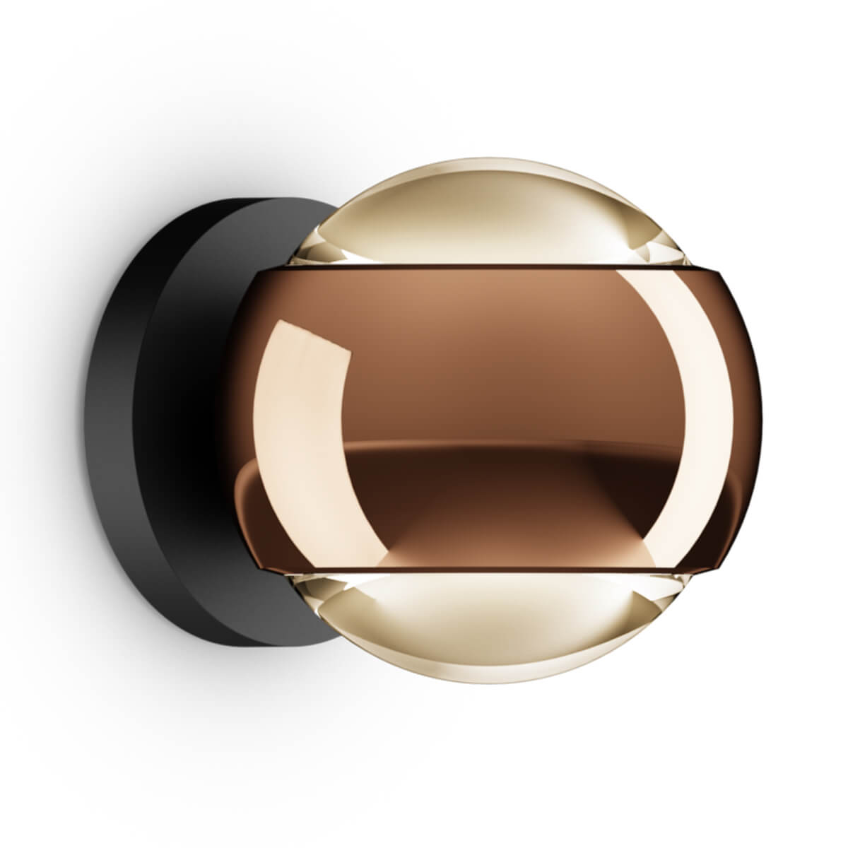 Rose gold / matt black