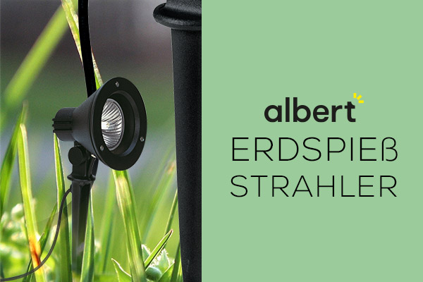 Kategoriebanner Marke Albert  Erdspießstrahler
