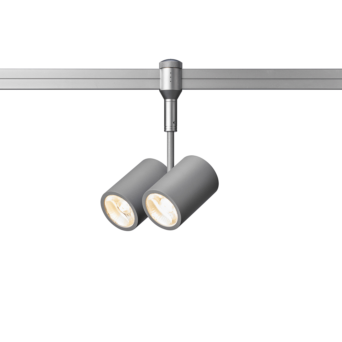 2-light, matt chrome