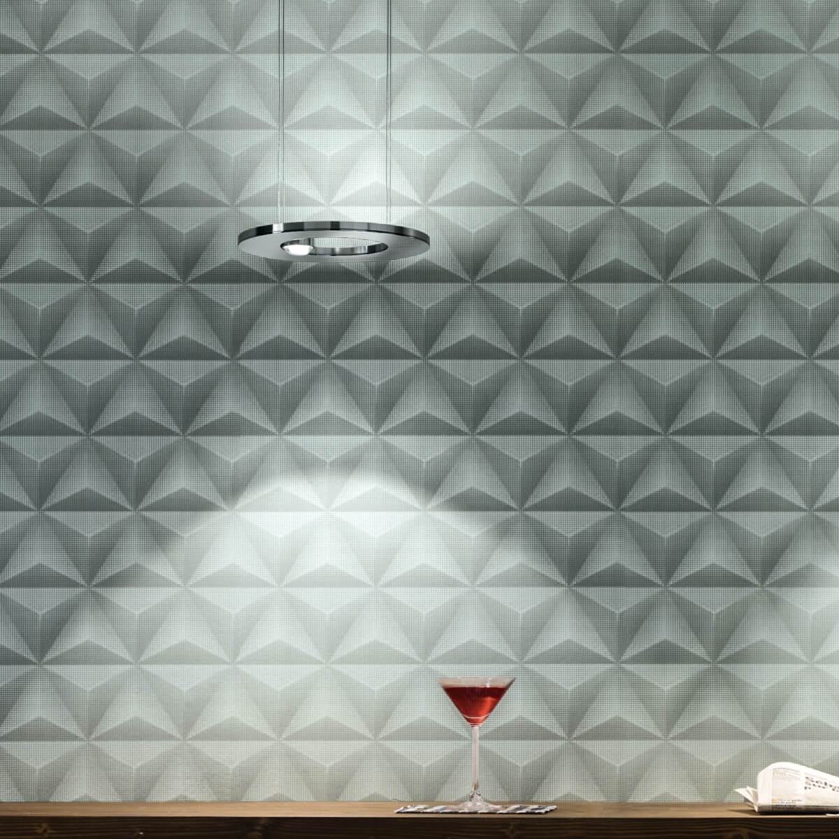 Passepartout25 sopratavolo LED Pendelleuchte, Rückläufer