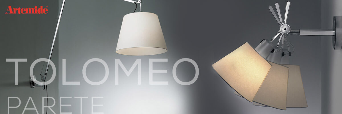 Kategoriebanner Marke Artemide Tolomeo Parete
