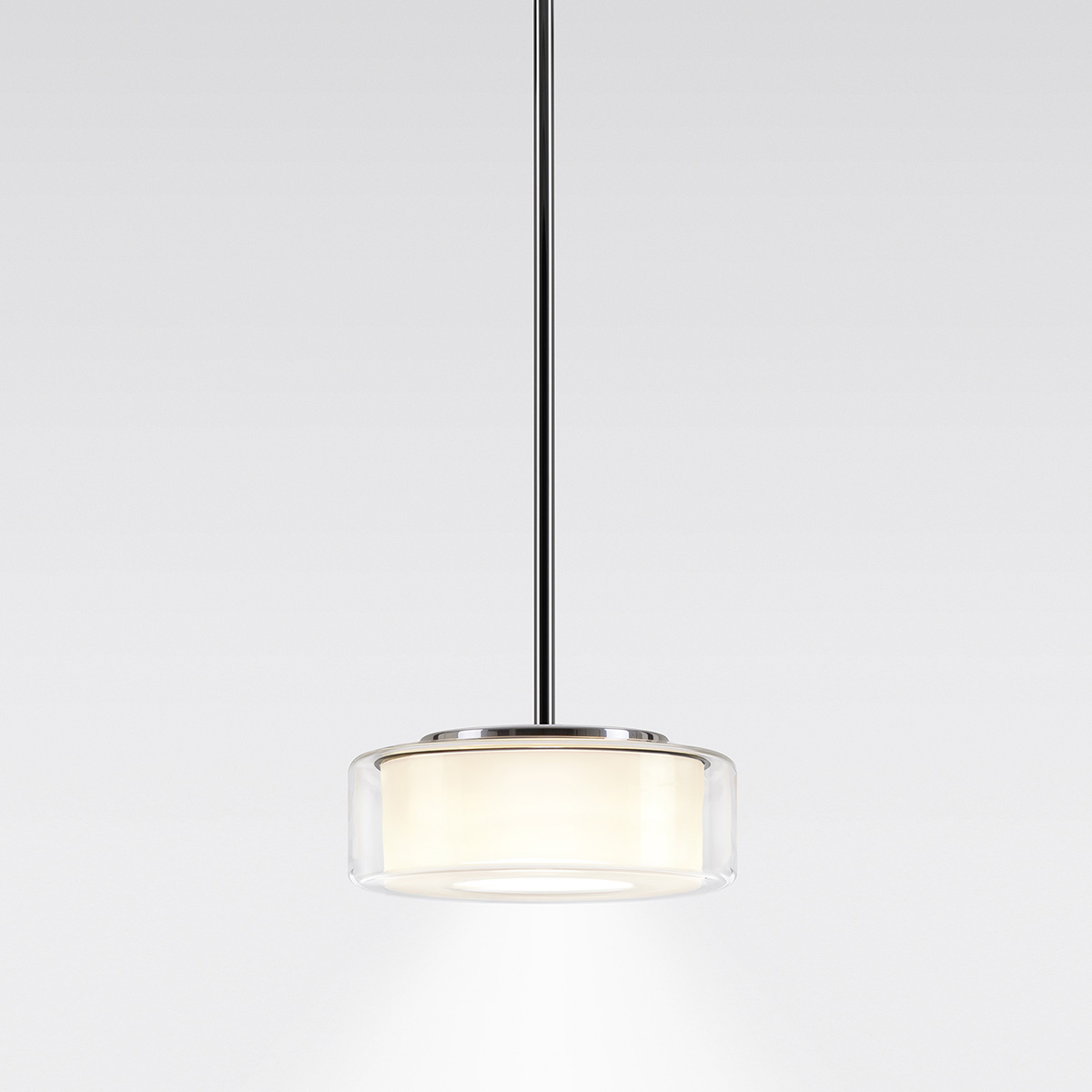 Curling Suspension Tube S LED Pendelleuchte, 2700 K