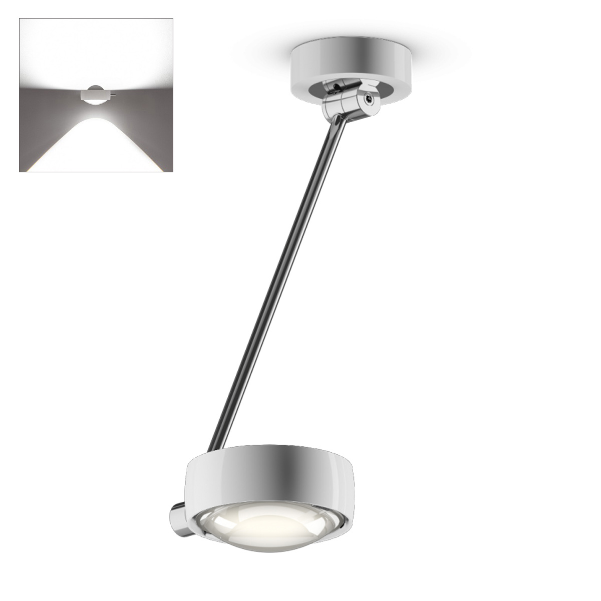 Sento E soffitto singolo up LED Deckenleuchte, 40 cm, 2700 K