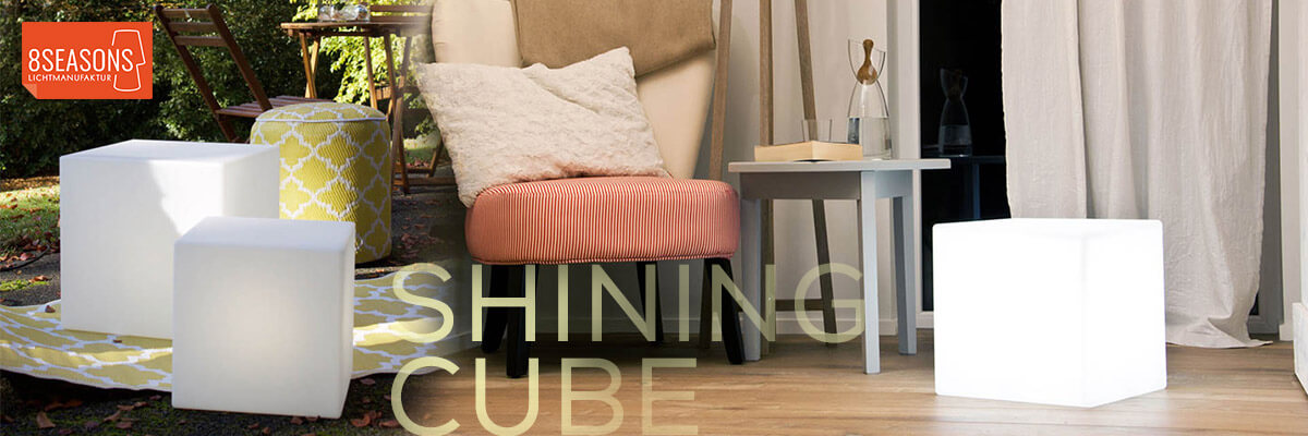 Kategoriebanner Marke 8 seasons design shining cube