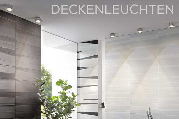 Kategoriebanner Deckenleuchten
