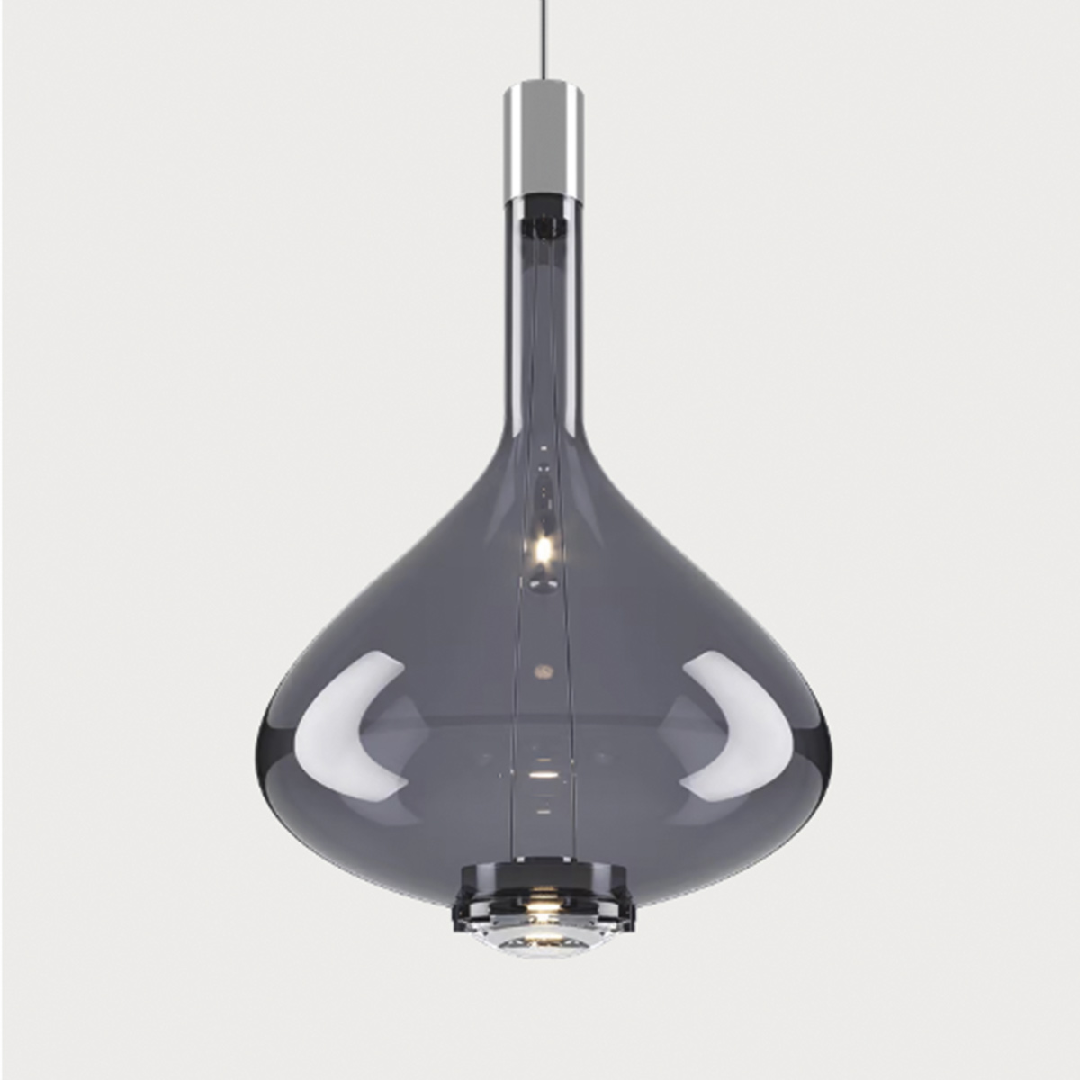 2700 K, chrome / smoked glass