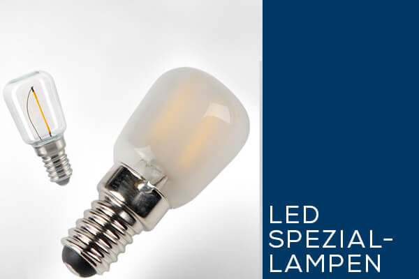 Kategoriebanner Leuchtmittel LED Speziallampen