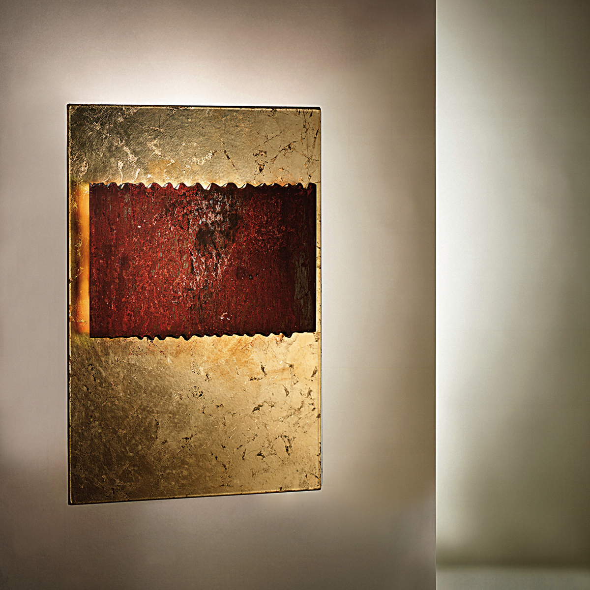 Piastra RP LED Wandleuchte, 20 x 30 cm