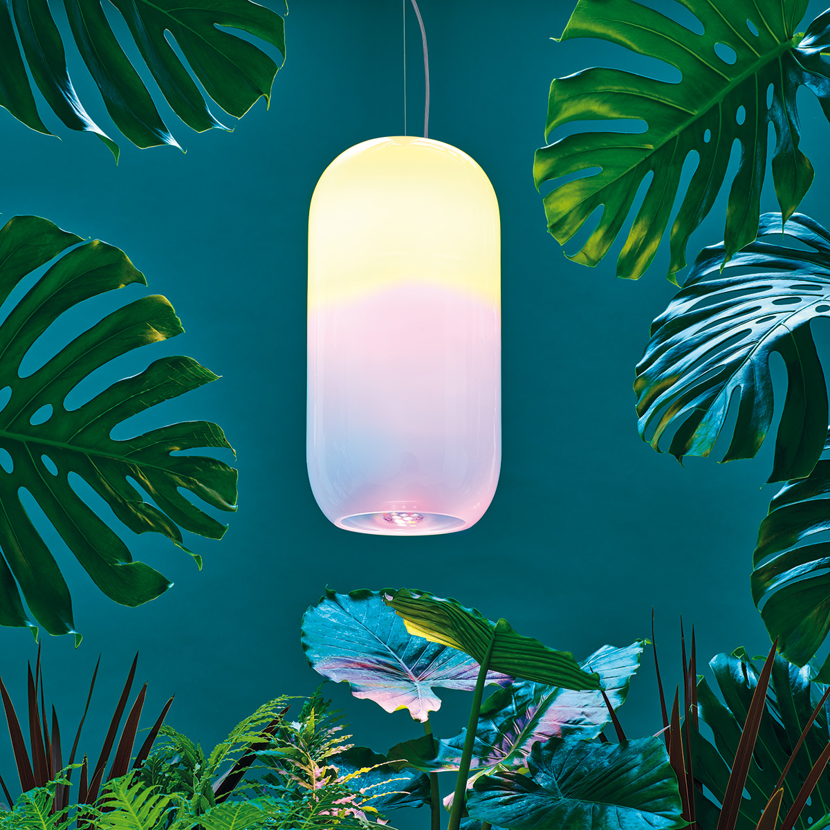 Gople Lamp RWB LED Sospensione