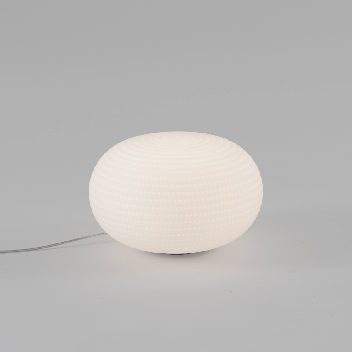 Ø: 30 cm, weiß satiniert