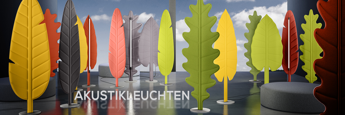 Kategoriebanner gewerbliche Akkustikleuchten