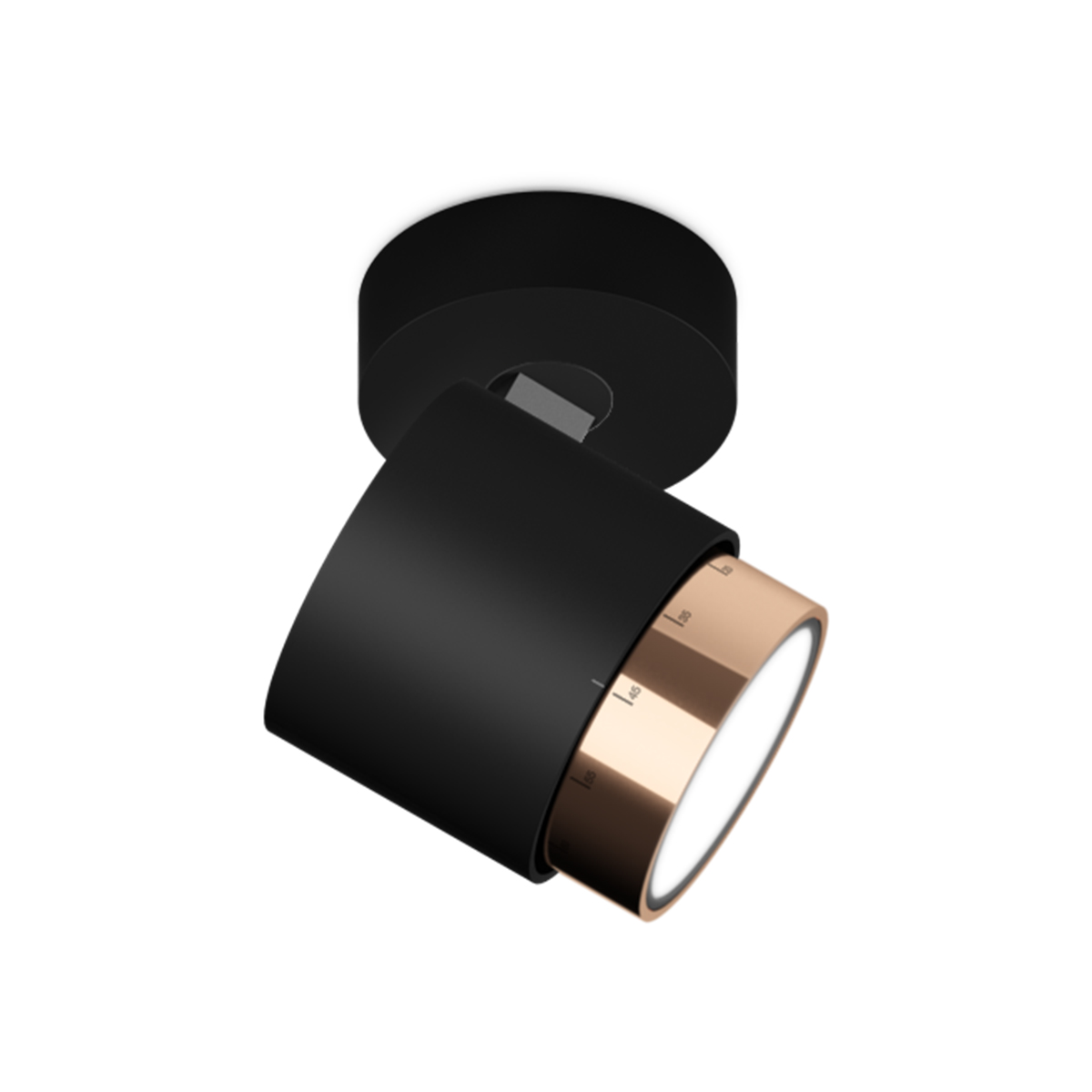 black matt, lens: rose gold