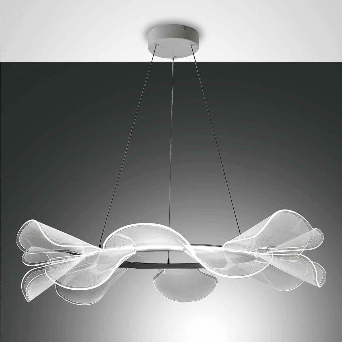 Sylvie LED Pendelleuchte, rund