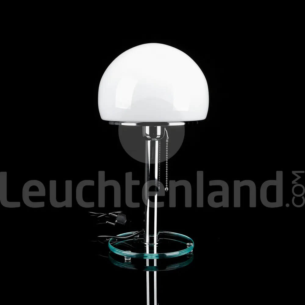 604 Glas Tischleuchte